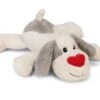 Beeztees XL-Knuffel Ties - Hondenspeelgoed - Pluche - Wit - 48x46x11 Cm -Hondenbenodigdheden Web 0619942 e1643725790531