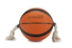 Beeztees Action Basketbal - Hondenspeelgoed - Oranje - 24 Cm