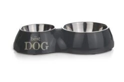 Beeztees Best Dog - Dinerset Hond - Grijs - 31x17,5 Cm