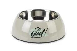 Beeztees So Good - Hondenvoerbak - Plastic - Grijs - 22 Cm