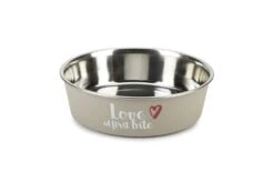 Beeztees First Bite - Hondenvoerbak - RVS - Grijs - 21 Cm