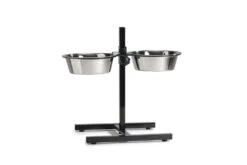 Beeztees Standaard - Dinerset Hond - Zwart - 28 Cm