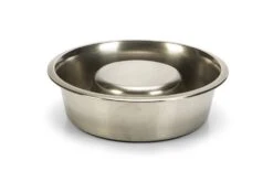 Beeztees Anti Schrokbak Voor Standaard - Hondenvoerbak - RVS - 25 Cm