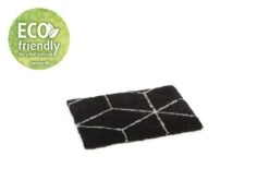 Beeztees Eco Vetbed Qub - Hondenmat - Bench - Zwart/Grijs - 62x44cm