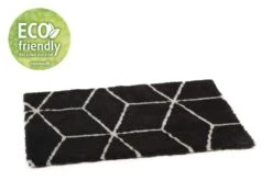 Beeztees Eco Vetbed Qub - Hondenmat - Bench - Zwart/Grijs - 109x69cm