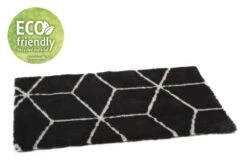 Beeztees Eco Vetbed Qub - Hondenmat - Bench - Zwart/Grijs - 121x78cm