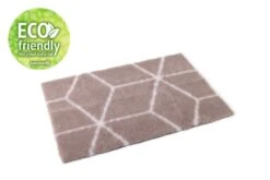 Beeztees Eco Vetbed Qub - Hondenmat - Bench - Beige/Wit - 121x78cm