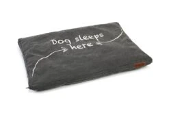 Beeztees Dorino - Hondenkussen - Antraciet - 94x64x4 Cm