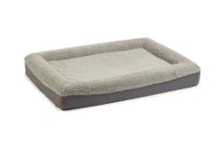 Beeztees Yura - Orthopedisch Hondenkussen - Grijs - 100x70x15cm