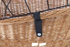 Beeztees - Fietsmand+Bagagedrager+Kap - Riet - 45x23 Cm -Hondenbenodigdheden Web 0710085 det2