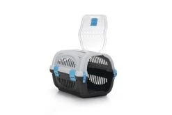 Beeztees Rhino - Reismand - Grijs/Blauw - 51x34,5x33 Cm -Hondenbenodigdheden Web 0715011 det1