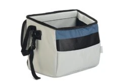 Beeztees Fietsmand Xoex - Hond - Nylon - Grijs/blauw - 40x25x30 Cm -Hondenbenodigdheden Web 0715245 det3