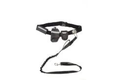 Beeztees Handsfree Joggingset - Hondensport - Nylon - Zwart