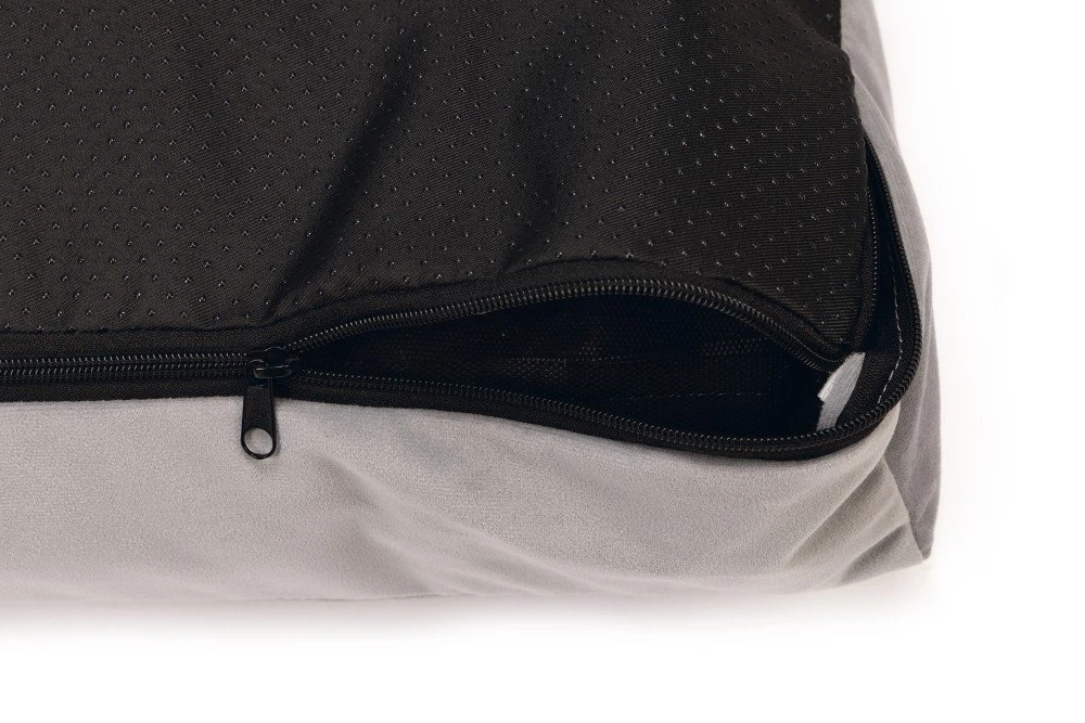 Beeztees Fy - Orthopedisch Hondenkussen - Lichtgrijs - 75x50x9 Cm 5 Beeztees Fy - Orthopedisch Hondenkussen - Lichtgrijs - 75x50x9 Cm - Afbeelding 3