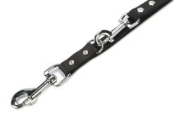 Beeztees - Hondenriem - Leer - Zwart - 200x18 Cm 6 Beeztees - Hondenriem - Leer - Zwart - 200x18 Cm -Hondenbenodigdheden Web 0736392 det1