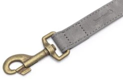 Beeztees Balacron Ax - Hondenriem - Kunstleer - Grijs - 100 Cm X 25 Mm -Hondenbenodigdheden Web 0746402 det1