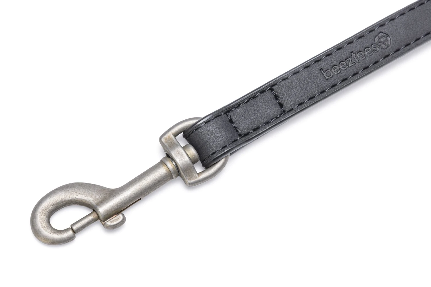 Beeztees Balacron Ax - Hondenriem - Kunstleer - Zwart - 100 Cm X 15 Mm 5 Beeztees Balacron Ax - Hondenriem - Kunstleer - Zwart - 100 Cm X 15 Mm - Afbeelding 3