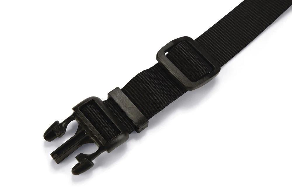 Beeztees Parinca Premium - Hondenhalsband - Nylon - Zwart - 55-60 Cm X 30 Mm 5 Beeztees Parinca Premium - Hondenhalsband - Nylon - Zwart - 55-60 Cm X 30 Mm - Afbeelding 3