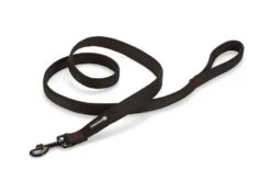 Beeztees Parinca Premium - Hondenriem - Nylon - Zwart - 180 Cm X 25 Mm