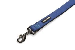 Beeztees Parinca Premium - Hondenriem - Nylon - Blauw - 120cm X 25 Mm -Hondenbenodigdheden Web 0747290 det1