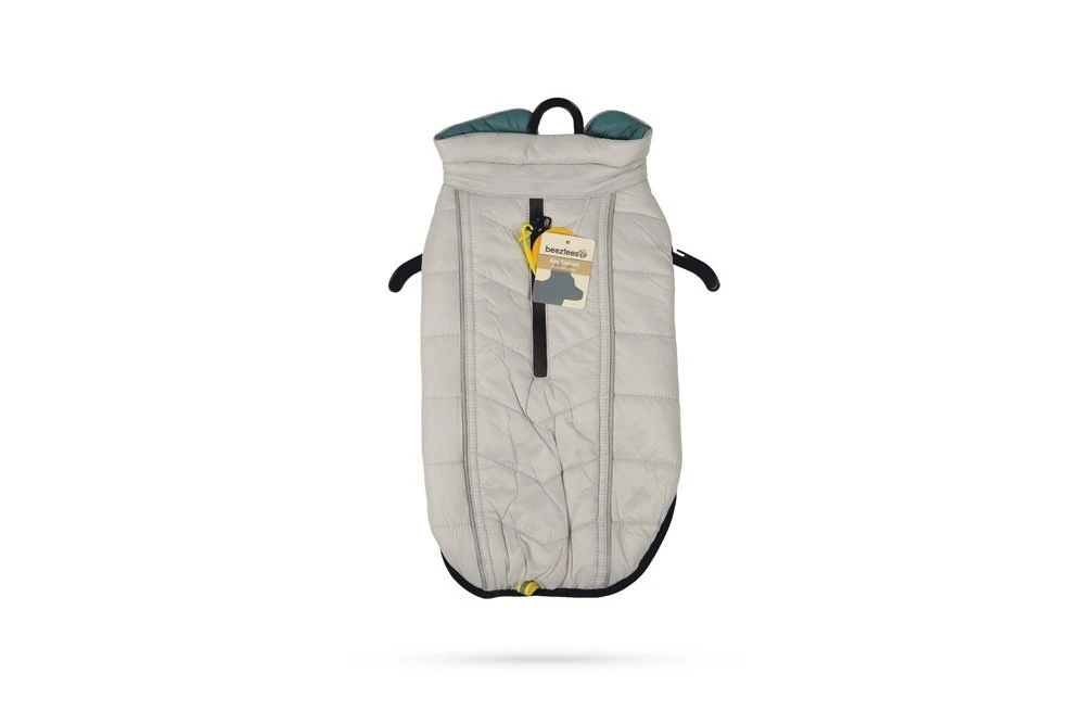 Beeztees Maly - Hondenjas - Lichgrijs/Groen - 36 Cm 7 Beeztees Maly - Hondenjas - Lichgrijs/Groen - 36 Cm - Afbeelding 5