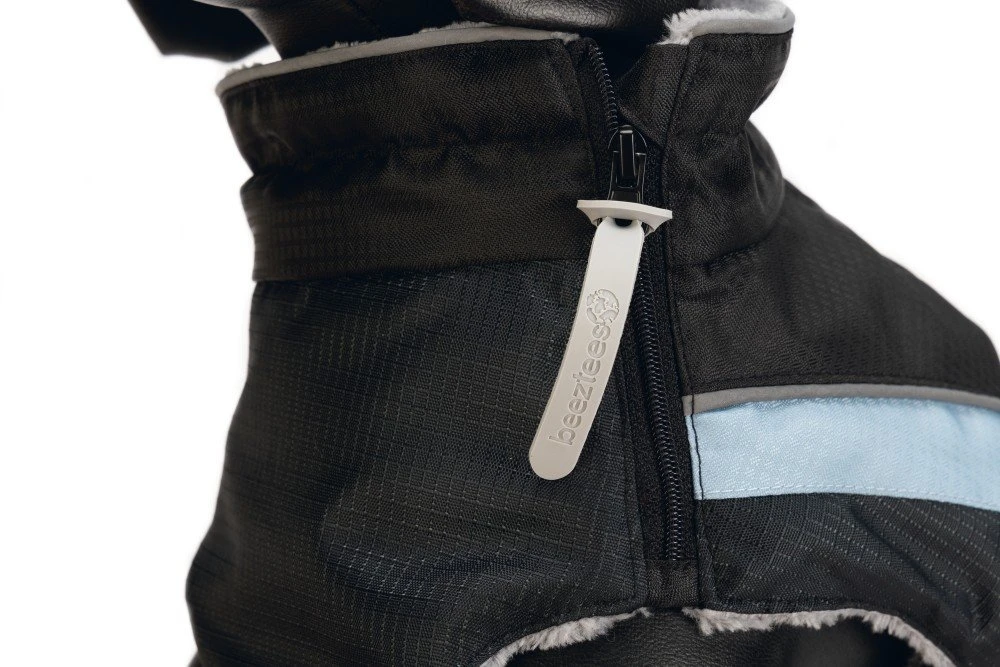 Beeztees Saby - Hondenjas - Zwart/Blauw - 44 Cm 9 Beeztees Saby - Hondenjas - Zwart/Blauw - 44 Cm - Afbeelding 7