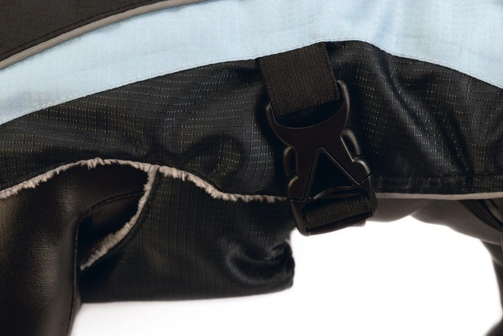 Beeztees Saby - Hondenjas - Zwart/Blauw - 44 Cm 8 Beeztees Saby - Hondenjas - Zwart/Blauw - 44 Cm - Afbeelding 6