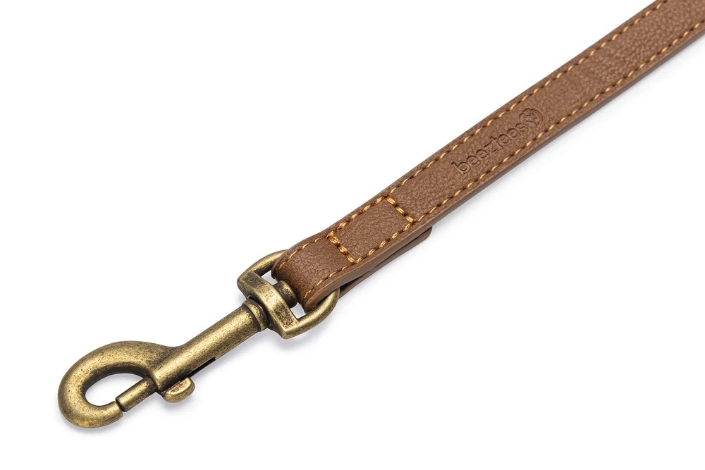 Beeztees BalacronAx - Hondenriem - Kunstleer - Bruin - 180x1,5 Cm 4 Beeztees BalacronAx - Hondenriem - Kunstleer - Bruin - 180x1,5 Cm - Afbeelding 2