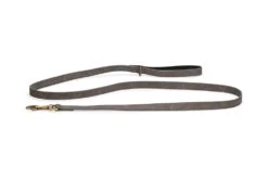 Beeztees BalacronAx - Hondenriem - Kunstleer - Grijs - 180x2 Cm