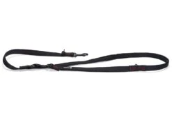 Beeztees Parinca Premium - Hondenriem - Nylon - Zwart - 200 Cm X 20 Mm