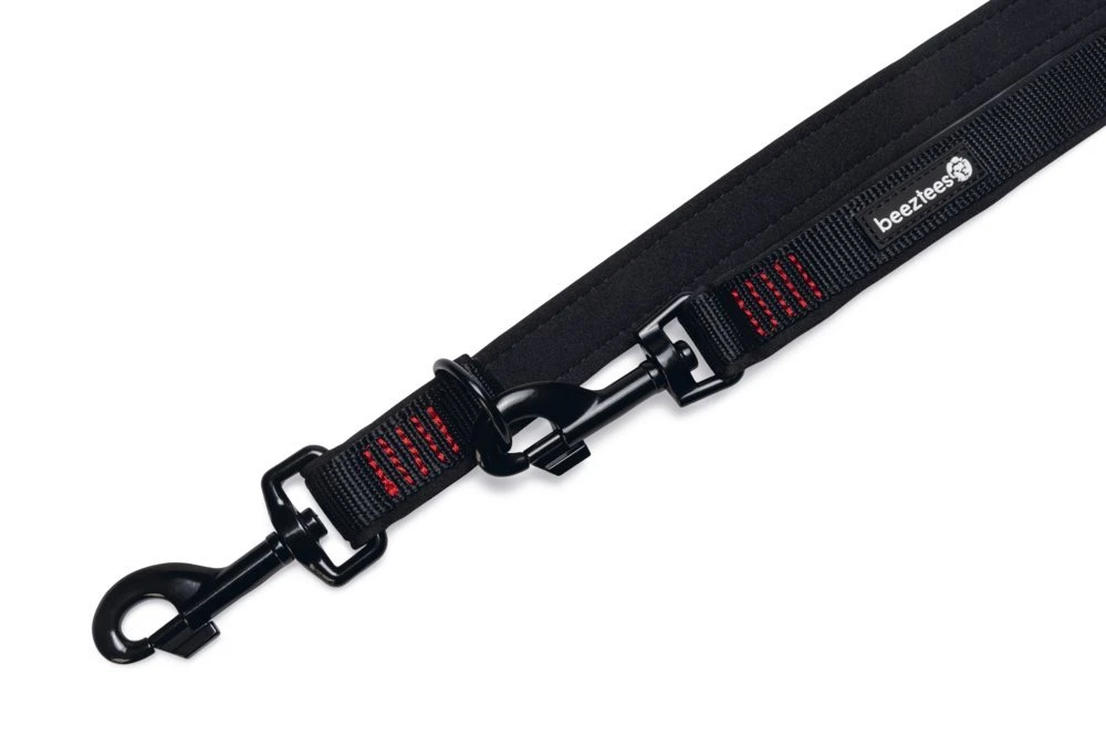 Beeztees Parinca Premium - Hondenriem - Nylon - Zwart - 200 Cm X 20 Mm 9 Beeztees Parinca Premium - Hondenriem - Nylon - Zwart - 200 Cm X 20 Mm - Afbeelding 7