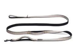 Beeztees Parinca Premium - Hondenriem - Nylon - Lichtgrijs - 300 Cm X 25 Mm